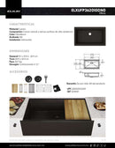 TARJA ELKAY ELXUFP362010DN0 COLOR:OBSIDIANA