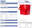 CUBETA CON EXPRIMIDOR 3800300
