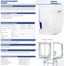 SECADOR DE MANOS POWER+ BLANCO AA56126