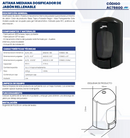 JABONERA AITANA MEDIANA NEGRA (antes DJ71600) AC78600