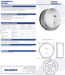 PORTARROLLO FUTURA MINI SILVER AE57030