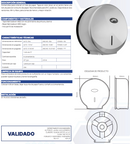 PORTARROLLO FUTURA MAXI SILVER AE58300