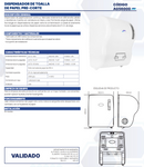 TOALLERO RECORTE BLANCO AG56000