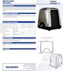 SERVILLETERO VALLARTA NÍQUEL BARNIZ AH51001