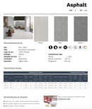 PISO PORCELANICO ASPHALT GREY ESMALTADO 90X180 (CAJA 1.62 m2)