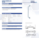 BARRA ESMERILADA 60 CM AV44600