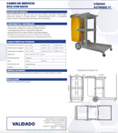 CARRO DE SERVICIO ECO CON SACO AZ16000