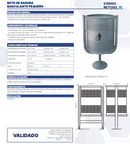 BOTE DE BASURA BASCULANTE PEQUEÑO BE71202