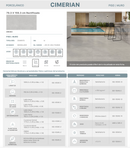 PISO PORCELANICO CIMERIAN GRIGIO RECTIFICADO 79.3X159.3(CAJA 1.26) 1PZS