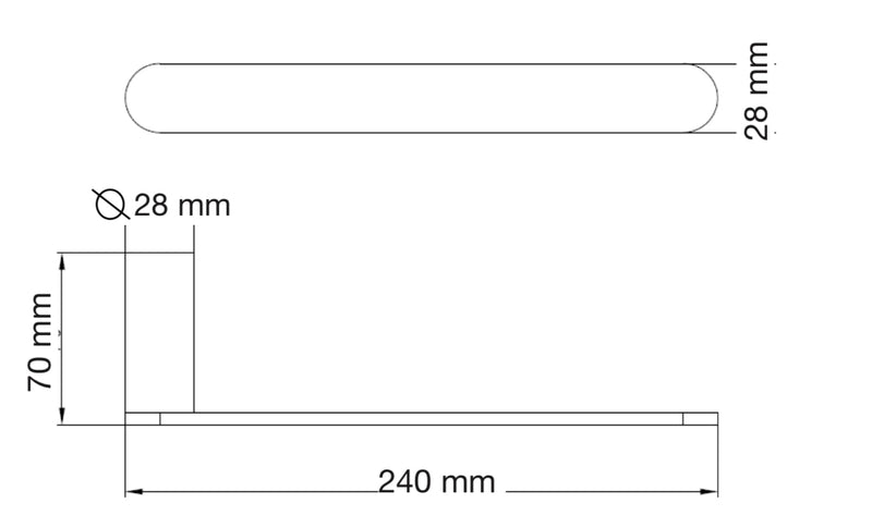 TOALLERO CORTO ODESSA NEGRO 18007N