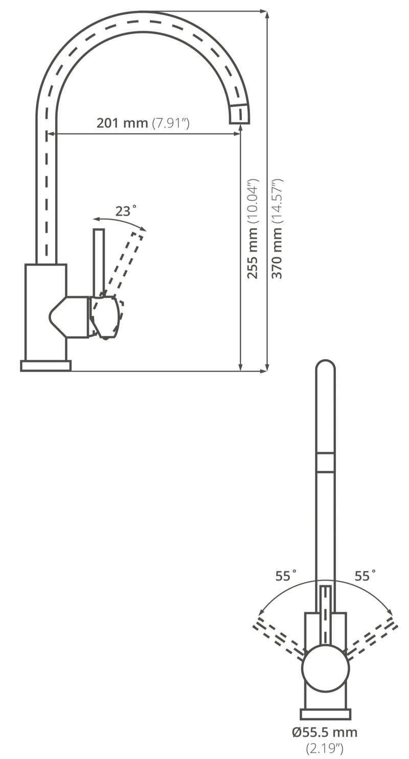 MONOMANDO PARA COCINA EA 63