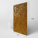 PANEL MARMOL DE PVC MARTELINADO GLOOM GOLD 244X112X.5CM