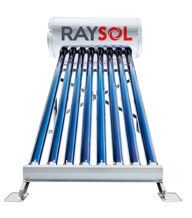 CALENTADORES SOLARES BAJA PRESION RAYSOL 8-30 TUBOS