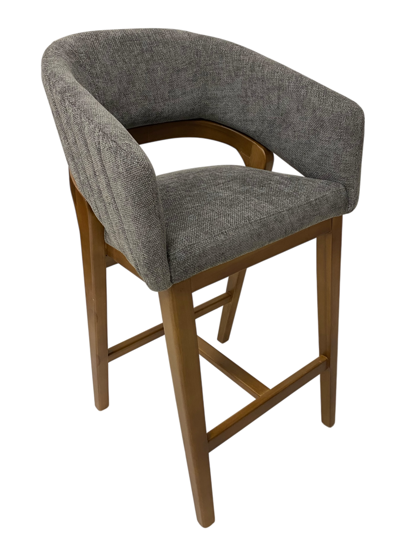 BANCO PARA BARRA COLOR GRIS