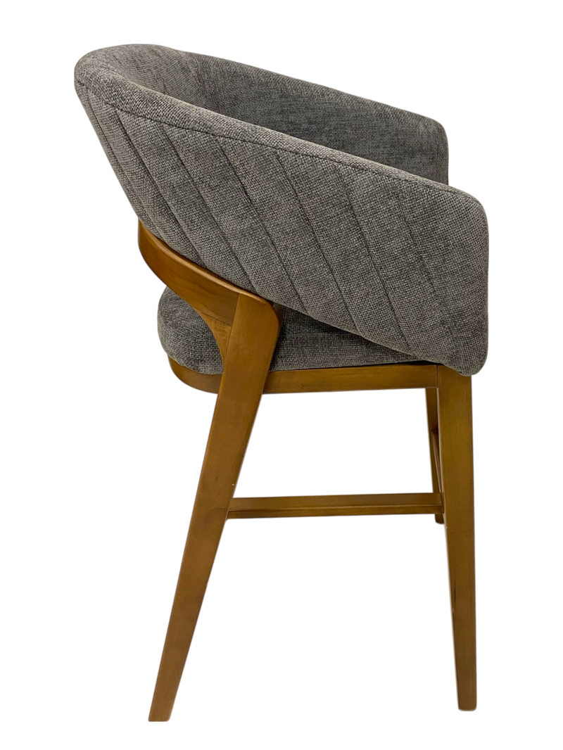 BANCO PARA BARRA COLOR GRIS