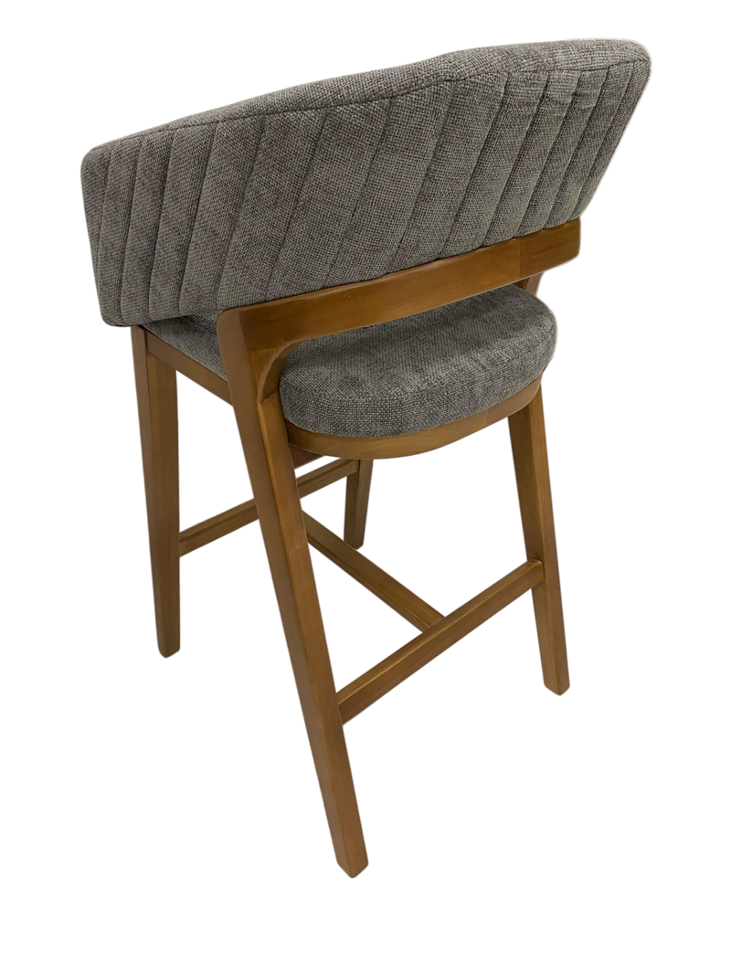 BANCO PARA BARRA COLOR GRIS