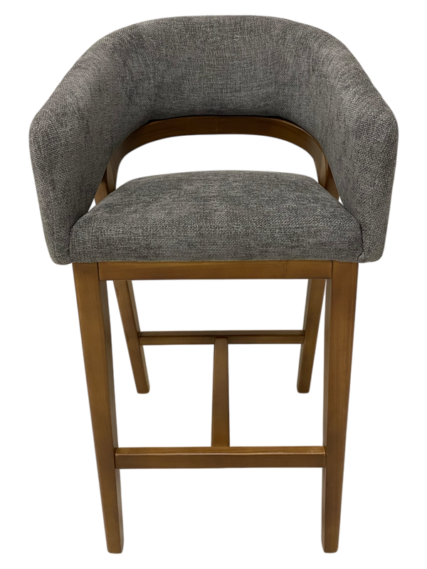 BANCO PARA BARRA COLOR GRIS