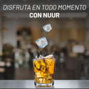 MÁQUINA PARA HACER HIELO TAMAÑO CHICO O GRANDE CON CAPACIDAD DE TANQUE DE 2.2L 12kg NUUR MODELO:HIEL12K