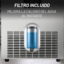 MÁQUINA PARA HACER HIELO-CAPACIDAD PARA 45KG EN 24HRS-CANASTA DE HIELO PARA 15KG-LLENADO GRIFO O GARRAFÓN-COMPRESOR NUUR MODELO:HIEL45K