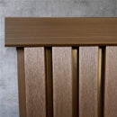 MOLDURA WALNUT WPC 35x35x2900 MM PARA TERMINACIONES EN ESQUINA LAMBRIN EXTERIOR