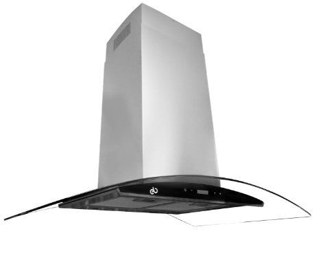CAMPANA DE ISLA ACERO INOXIDABLE 90CM EB-393IC