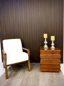 LWALL LAMBRIN TABACOO  WPC 290*16.5*2.3CM (CAJA DE 16 PZAS 7.55 M2) ZK-91