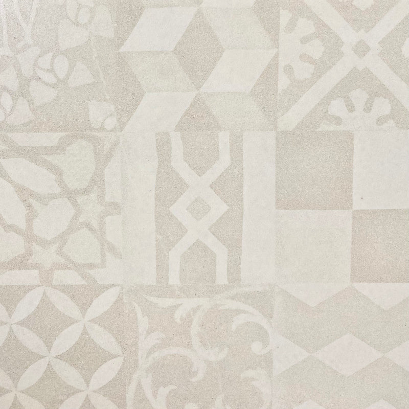 PISO CERAMICO GAUDI44 IVORY 47 CM X 47 CM(CAJA DE 1.99 M2 CONTIENE 9 PIEZAS)