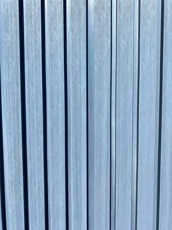 LAMBRIN EXTERIOR WPC SMOKE GREY 2900X260X25MM PZA=0.754 M2