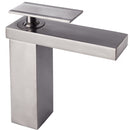 MONOMANDO CORTO PARA LAVABO MAXIMA TITANIUM INCLUYE CONTRA PUSH L-EP-932-TN