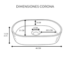 LABABO DE SOBREPONER CORONA