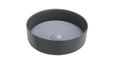 LAVABO CIRCULAR CERAMICO GRIS WS-LC03GO