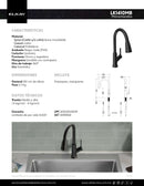 MONOMANDO PARA COCINA LK1410MB