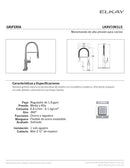 MONOMANDO PARA COCINA LKAV1061LS