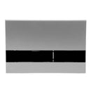 PULSADOR CROMO MATE NEGRO 247X165X160 MM M1712-8