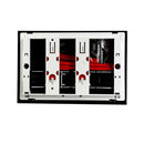 PULSADOR NEGRO 47X165X160MM M1878