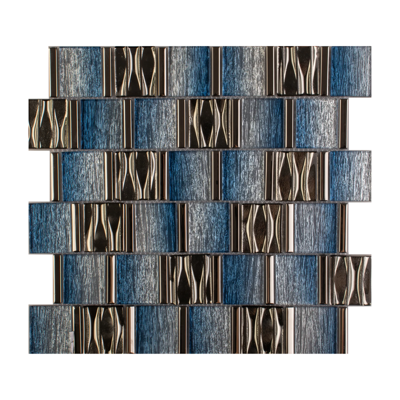 MALLA DE VIDRIO CON PLATING BALEARES 30X31CM (CAJA 1.86M2)20PZ