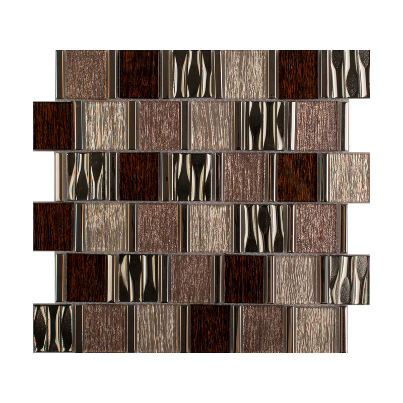 MALLA DE VIDRIO CON PLATING CASTILLA 30X31CM (CAJA 1.86M2)20PZ