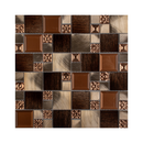MALLA DE VIDRIO CON PLATING ESTAMBUL 30X30CM (CAJA 1.8M2)20PZ