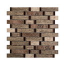 MALLA DE VIDRIO CON PLATING ESTOCOLMO 30X30CM (CAJA 1.8M2)20PZ