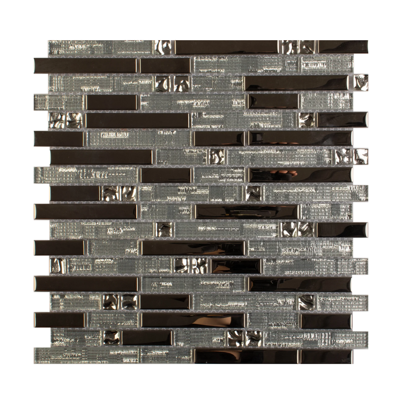 MALLA DE VIDRIO CON PLATING ITALIA 30X30CM (CAJA 1.35M2)20PZ