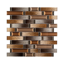 MALLA DE VIDRIO CON PLATING OSLO 30X30CM (CAJA 1.8M2)20PZ