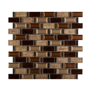 MALLA DE VIDRIO CON PLATING VERONA 30X30CM (CAJA 1.8M2)20PZ