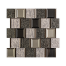 MALLA DE VIDRIO CON PLATING LANZAROTE 30X31CM (CAJA 1.83M2)20PZ