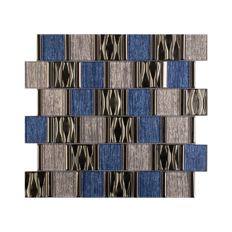 MALLA DE VIDRIO CON PLATING GALICIA 30X31CM (CAJA 1.86M2)20PZ