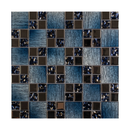 MALLA DE VIDRIO CON PLATING CECY 30X30CM (CAJA 1.35M2)22PZ