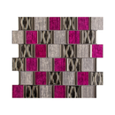 MALLA DE VIDRIO CON PLATING RIOJA 30X31CM (CAJA 1.86M2)20PZ