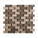 MALLA DE VIDRIO CON PLATING MARSELLA 30X30CM (CAJA 1.35M2)20PZ