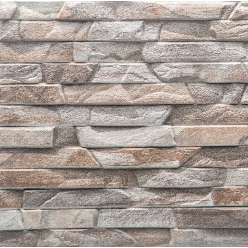 FACHALETAS ASPEN TIERRA CERAMICA BLANCA 30X45CM (CAJA 0.675M2)5PZ