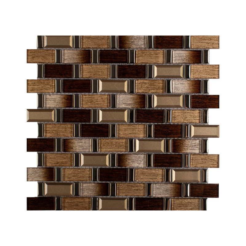 MALLA DE VIDRIO CON PLATING SIENA 30X31CM (CAJA 1.86M2)20PZ