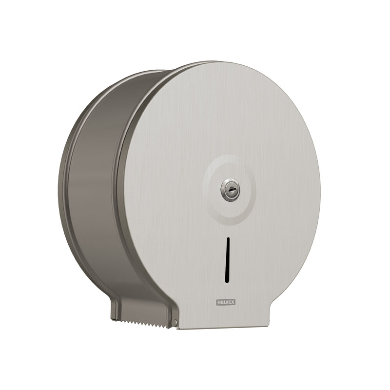 DISPENSADOR DE PAPEL HIGIENICO DE ROLLO, 252MM DE DIAMETRO POR 116MM  MB-2527-AI